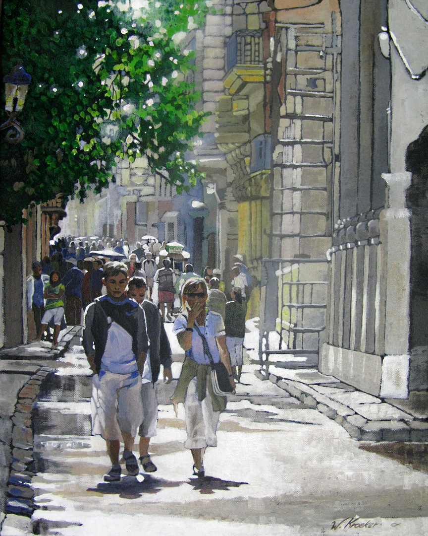 Morning Rush Hour, Havana, Cuba